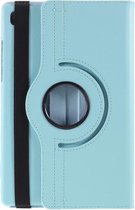 Hoesje Geschikt voor: Samsung Galaxy Tab A7 10.4 (2020) T500/T505 Draaibaar - Rotation Tabletcase - Multi stand Case - Lichtblauw