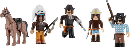 Roblox - Action Collection - The Wild West Five Figure Pack - Jazwares