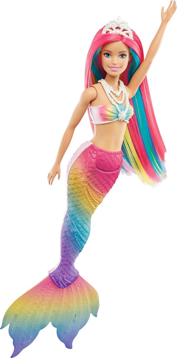 Barbie Dreamtopia Regenboogmagie - Zeemeerminpop Blond — afbeelding 3