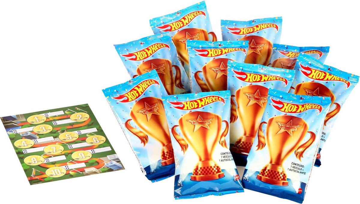 Hot Wheels Diecast set met beloningsauto's