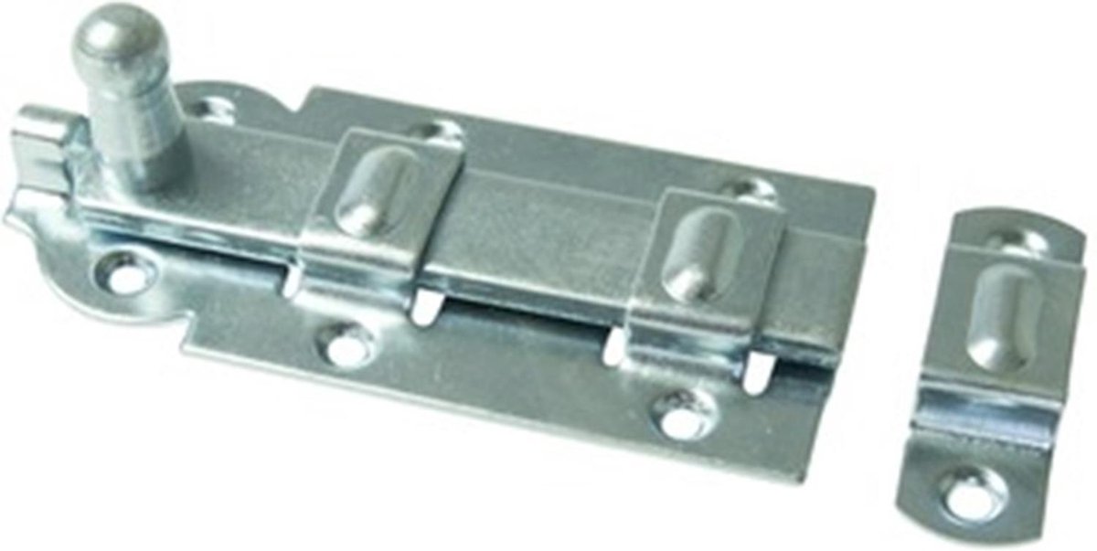 WAELBERS rolschuif | vlak | RVS | 120 mm | inclusief sluitplaat