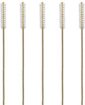 Bol.com Lactona Interdentaal Ragers Xx-Small Short 25mm - Geel - 5 x 5 Stuks - Voordeelpakket aanbieding