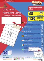 Decadry Etiketten / Labels 105 x 39mm