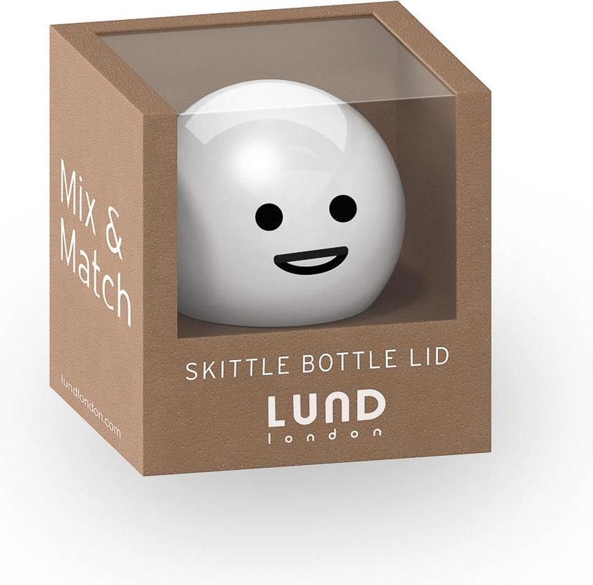 Lund Skittle Drinkfles Dop Smiley Blij