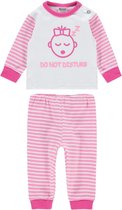 Beeren Meisjes pyjama Do not Disturb Roze maat 86/92