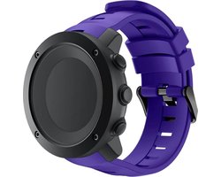 Horloge Bandje Geschikt voor Suunto Ambit 3 Vertical / Spartan Sport - Horlogebandje - Polsbandje - Bandjes.nu - Polsband – Paars