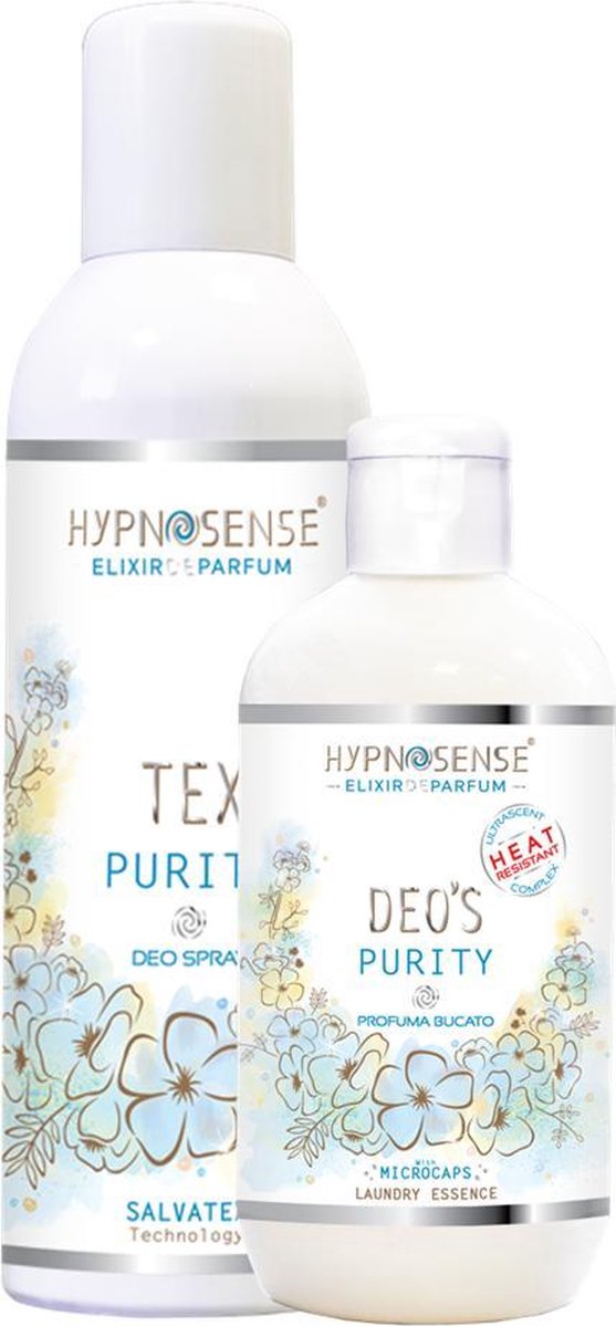 Hypnosense Deo's wasparfum en textielspray set | Purity