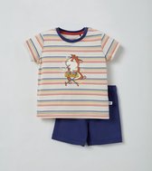 Woody pyjama baby - multicolor gestreept - cavia - 211-3-PSS-S/924 - maat 62