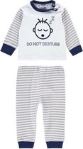 Beeren Baby pyjama Do not Disturb Grijs maat 50/56