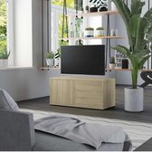 TV meubel - sonoma eiken  - industrieel - hout - kast - tvmeubel - modern - L&B Luxurys