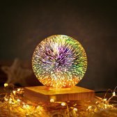 Apeirom Romantic Vuurwerk Lichtbol - Sfeervol - Multi-colour - LED - USB - Nachtlamp