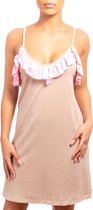 Badstof Terry Ray Cindy Dress Beige/Pink S