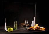 Wijnscherm | Proostscherm | Plexiglas Tafelscherm | Plexiglas scherm | Horecascherm | Restaurantscherm | Horeca scherm | Restaurant scherm | 100 x 74 cm