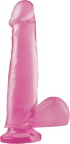 7.5" Suction Cup Dong - Pink - Realistic Dildos - pink - Discreet verpakt en bezorgd