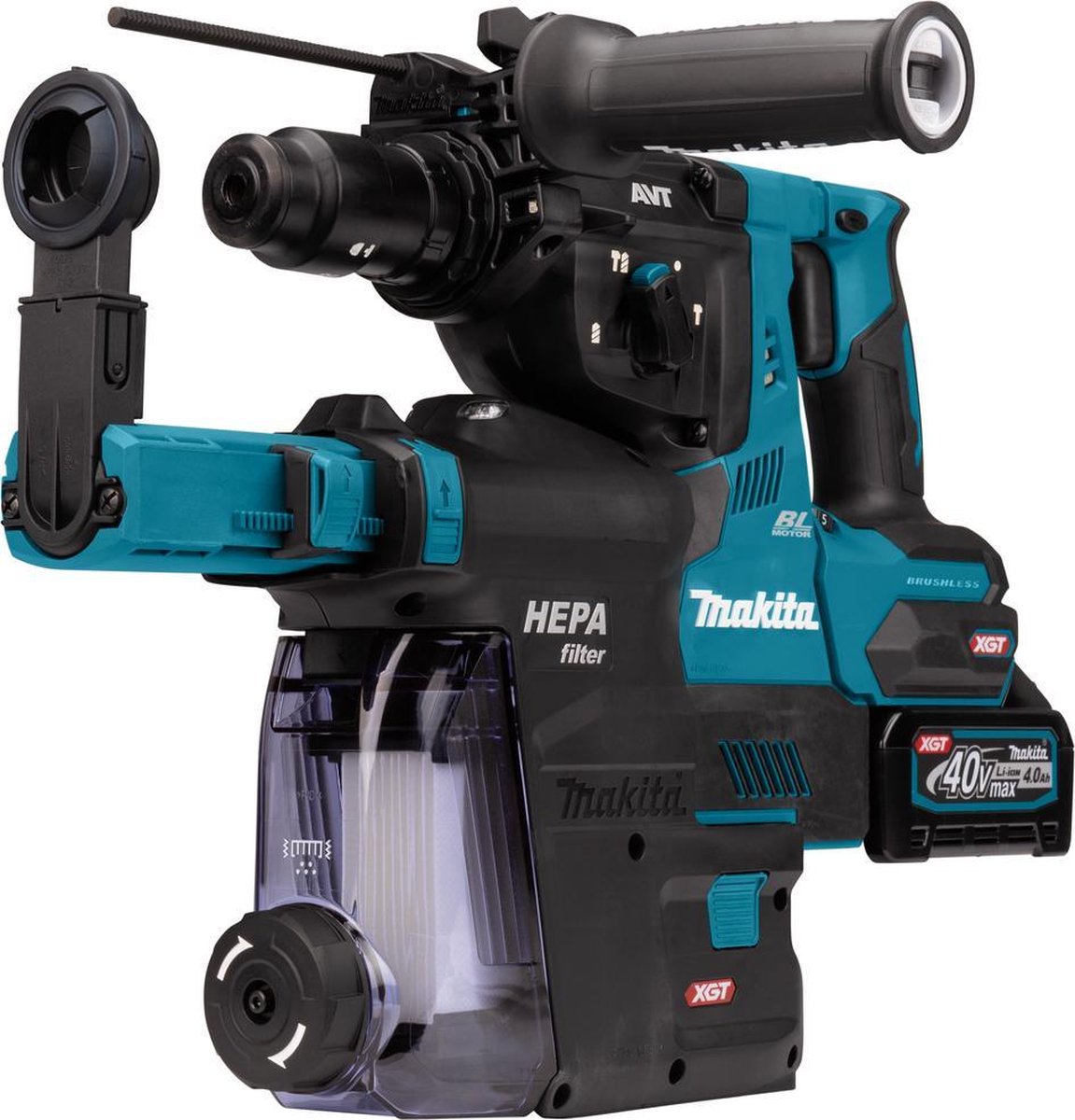 Makita Combihamer HR004GM202 40V - 2x li4Ah thumbnail 3