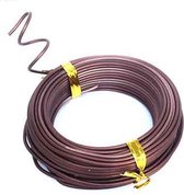 Bonsai draad – 2,5 mm – 250 gram – bruin