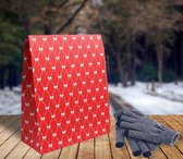 Handschoenen Man/Vrouw in Kadoverpakking - Navy / Blauw - L/XL - Creatief cadeau tip