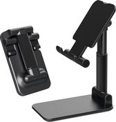 Mobiele telefoonhouder - Mobile phone stand – Opvouwbaar – Universeel Voor Mobiele Telefoon – E-readers – Tablet – Mobile Phone Stand - Zwart