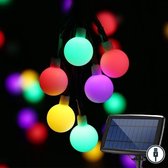 J-Pro Blurry 100 Color Lichtsnoer Buiten op Zonne-Energie - Solar Tuinverlichting - Buiten Lichtslinger - 100 LEDs Tuinverlichting Zonne-Energie - 15+2m - ø2,5cm