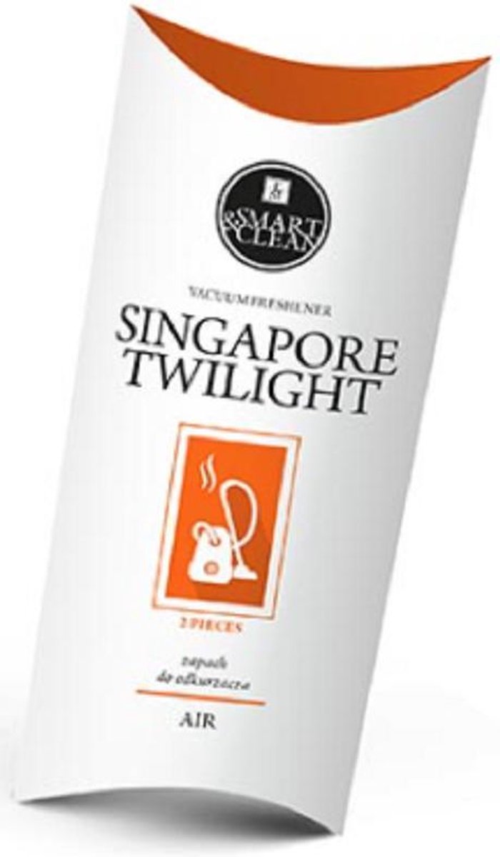 SMART EN CLEAN - Stofzuiger Geurzakje - Geur singapore twilight - makkelijk in gebruik - 2x