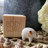 BodyGuard, olifant, in houten box