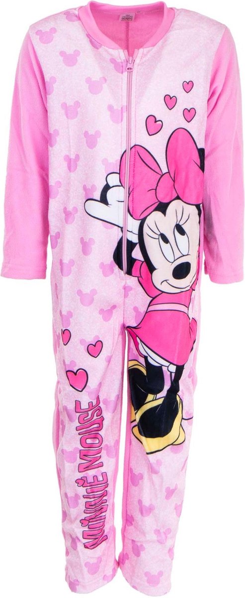 Grenouillère Minnie Mouse - rose - Taille 98-104/3 - 4 ans | bol.com