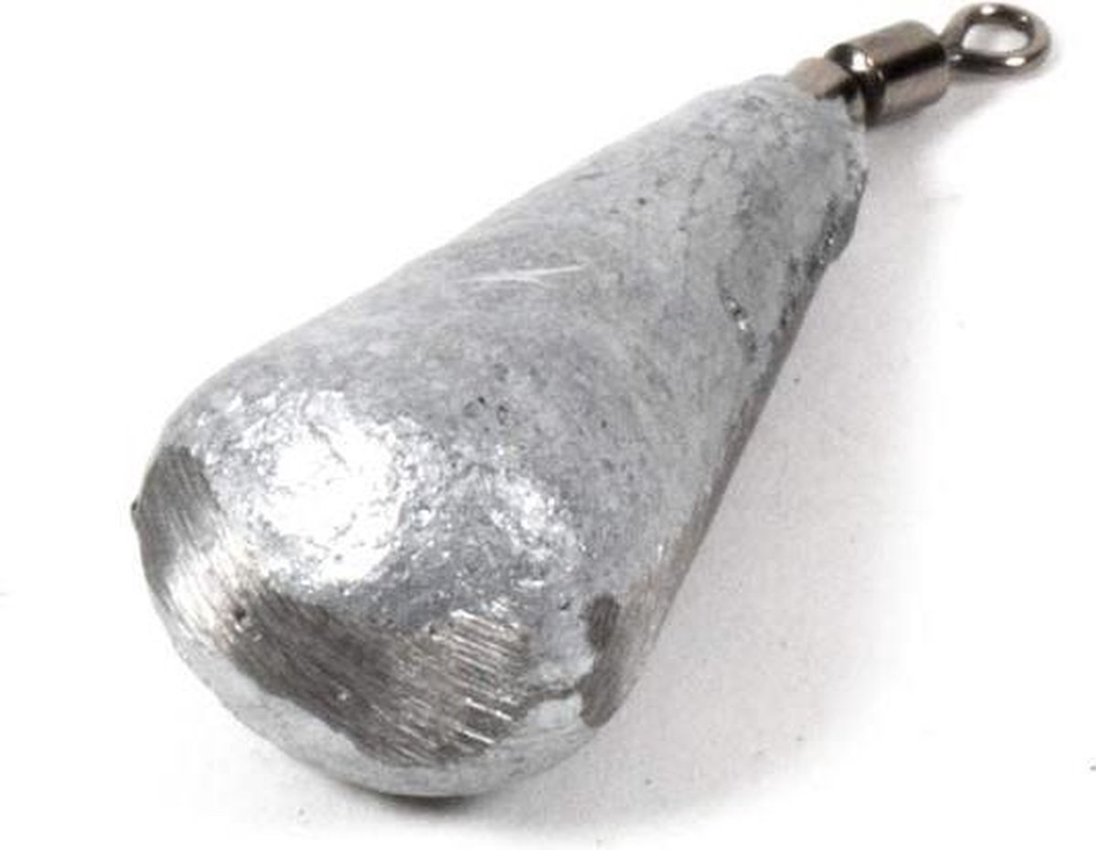 DLT Swivel Werpgewicht - Loodvrij - 10g - 4 Stuks - Grijs | bol.com
