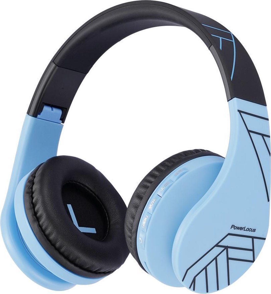 PowerLocus P1 draadloze Over-Ear Koptelefoon Inklapbaar koptelefoon voor  kinderen - | bol.com