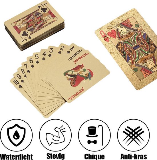 MyStand® Luxe Speelkaarten Waterdicht | Special Edition Pokerkaarten -  Poker Kaartspel... | bol.com
