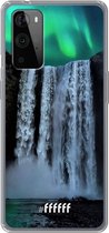 6F hoesje - geschikt voor OnePlus 9 Pro -  Transparant TPU Case - Waterfall Polar Lights #ffffff