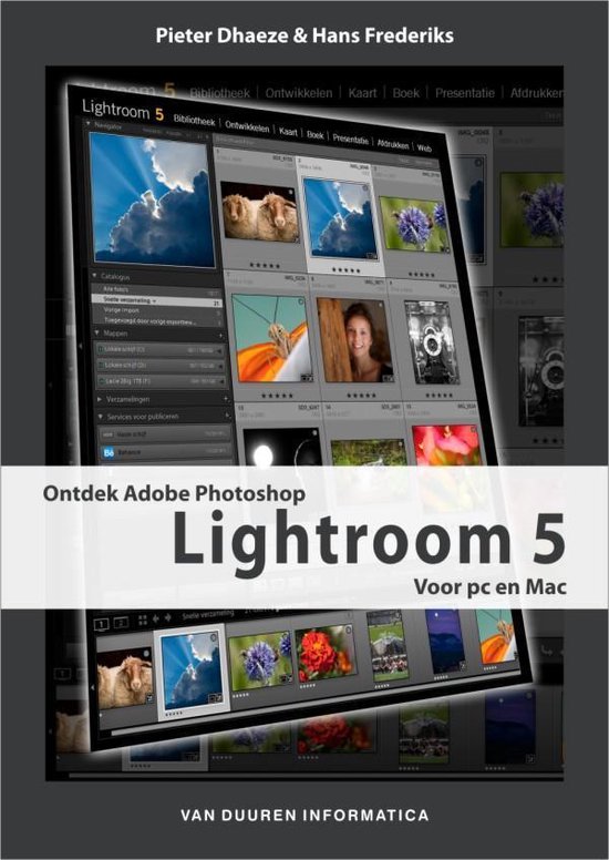 Cover van het boek 'Ontdek Adobe Photoshop Lightroom 5' van Pieter Dhaeze