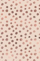 Rose Gold and Ivory Composition Notebook - Small Unruled Notebook - 6x9 Blank Notebook (Softcover Journal / Notebook / Sketchbook / Diary)