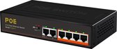 SBVR TXE064 - Netwerk Switch - PoE RJ45 Ethernet - 6 poorten - Power over Ethernet - 100 Mbps