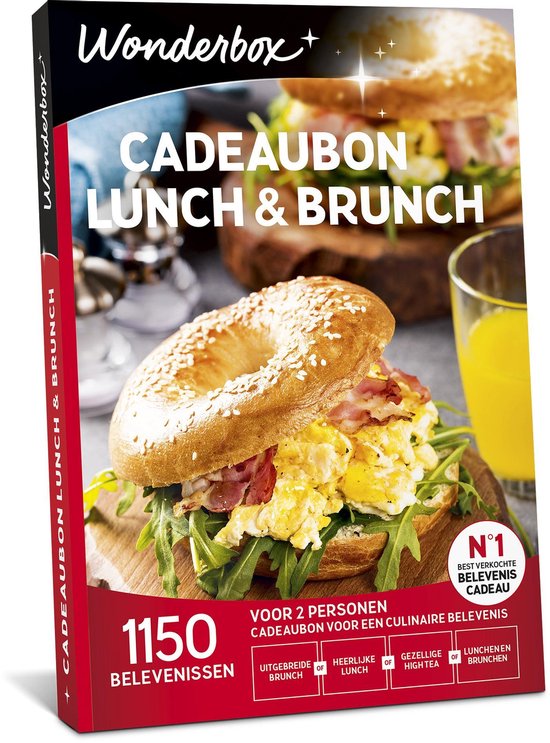 Wonderbox Cadeaubon - Lunch & Brunch cadeau geven