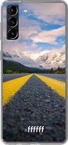 6F hoesje - geschikt voor Samsung Galaxy S21 -  Transparant TPU Case - Road Ahead #ffffff