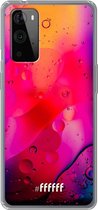 6F hoesje - geschikt voor OnePlus 9 Pro -  Transparant TPU Case - Colour Bokeh #ffffff