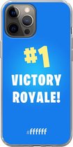 6F hoesje - geschikt voor iPhone 12 Pro Max - Transparant TPU Case - Battle Royale - Victory Royale #ffffff