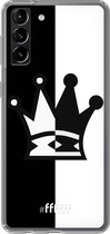 6F hoesje - geschikt voor Samsung Galaxy S21 Plus -  Transparant TPU Case - Chess #ffffff