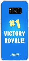 6F hoesje - geschikt voor Samsung Galaxy S8 Plus - Transparant TPU Case - Battle Royale - Victory Royale #ffffff