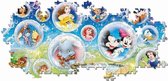 Clementoni -  puzzel Disney Panorama - Classic 1000 stukjes - puzzels kinderen