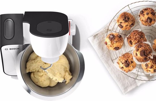 Bosch MUM50123 Keukenmachine - MUM5 - Wit zwart van Merkloos — afbeelding 5