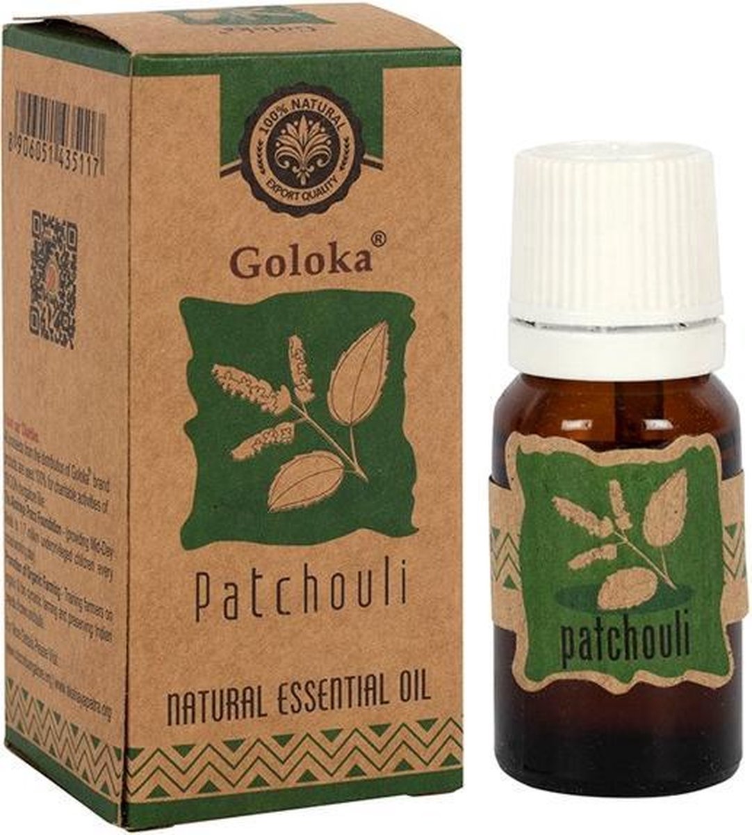 Goedkoopste Goloka - Patchouli - Etherische Olie (10ml