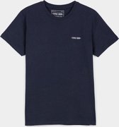 Tiffosi, T-Shirt, set van 2 basics T-Shirts blauw, grijs maat 140