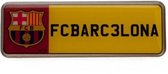Barcelona Number Plate Badge