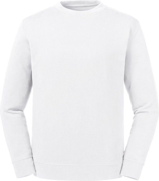 Russell Volwassenen Unisex Pure Organic Reversible Sweatshirt (Wit)