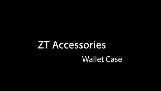 Samsung Galaxy A01 - Bookcase Black - étui portefeuille