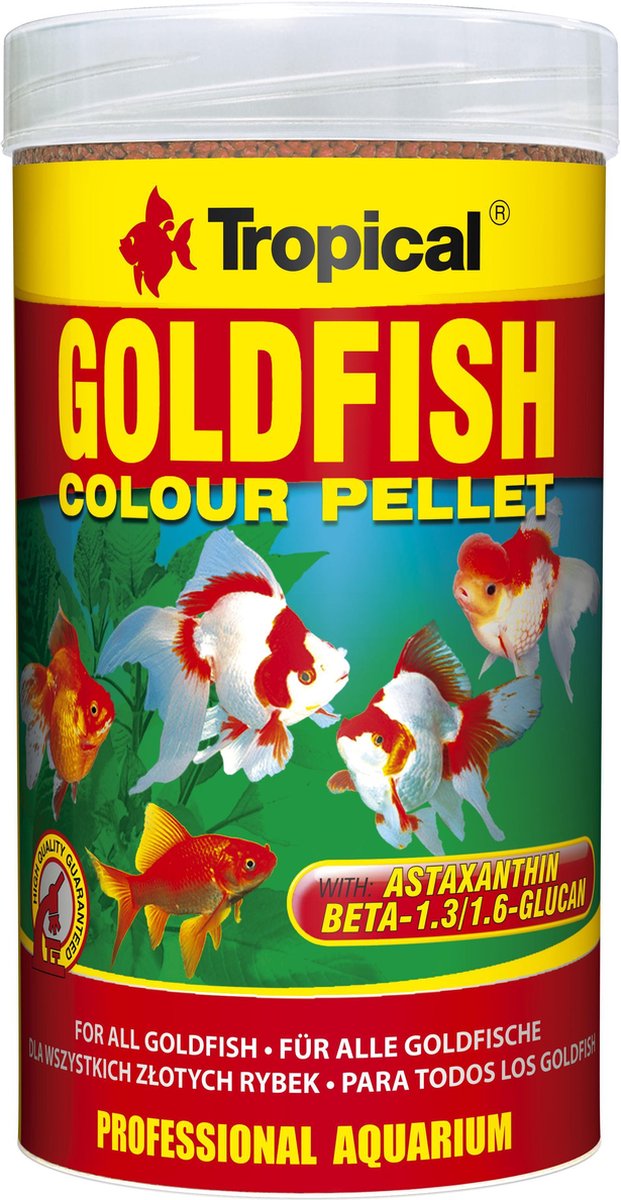 Tropical Goldfish Colour Pellet (250ml) - Goudvisvoer