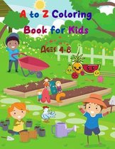 A to Z Coloring Book for Kids
