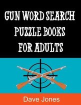 Gun Word Search Puzzle Books for Adults