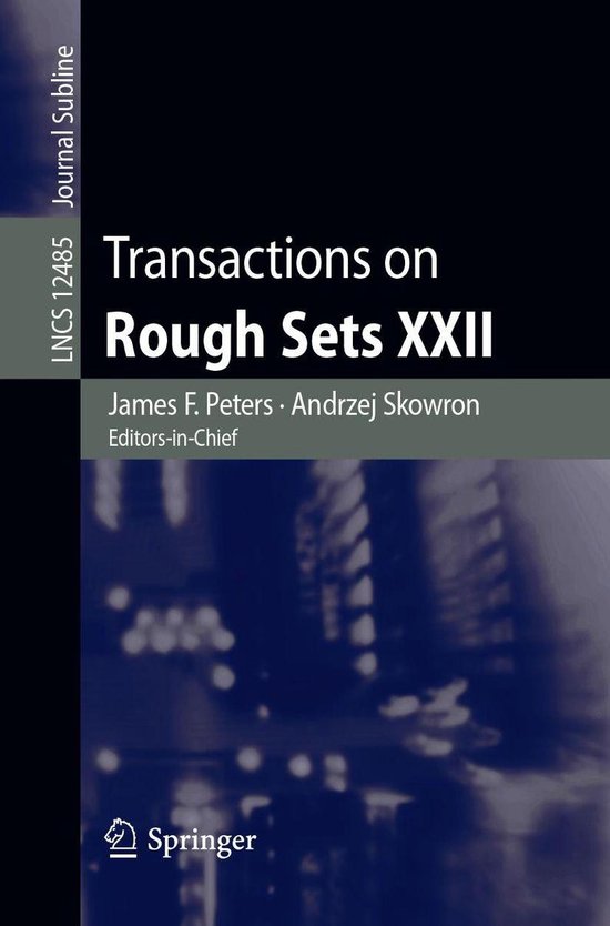 Computer Science (R0) - Transactions on Rough Sets XXII - cover